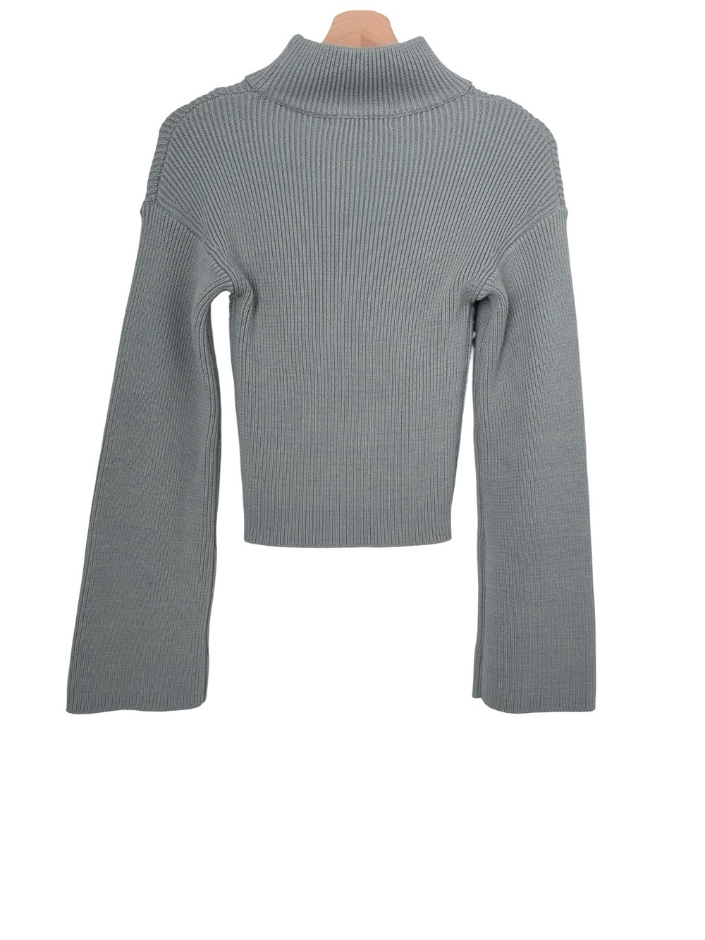 Jonathan Simkhai Wool-Blend Cable-Knit Sweater Sz S - Picture 4 of 7